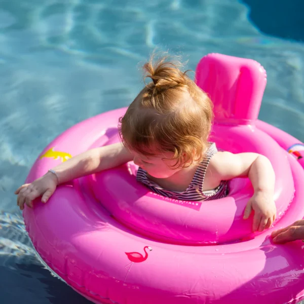 swim essentials baby float roze lifestyle